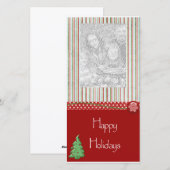 Foto: Holiday Greeting Kaart (Voorkant / Achterkant)