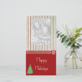 Foto: Holiday Greeting Kaart (Staand voorkant)