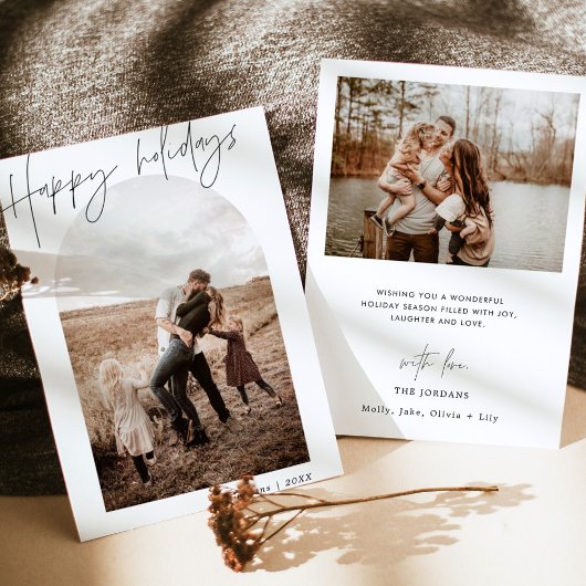 Foto Holiday Kaart | Kaart met kerstfoto's