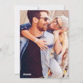 FOTO HOLIDAY-KAART | Kerstavond Feestdagenkaart (Achterkant)