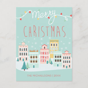 FOTO HOLIDAY-KAART   Kerstavond Feestdagenkaart