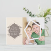 Foto Home Sweet Home Moving Announding Aankondiging (Staand voorkant)