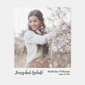 Foto Homeschool Afstuderen Fleece Deken (Voorkant)