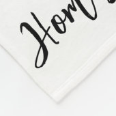 Foto Homeschool Afstuderen Fleece Deken (Hoek)