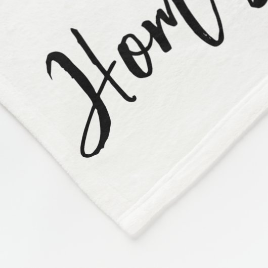 Foto Homeschool Afstuderen Fleece Deken (Hoek)