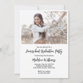 Foto Homeschool Graduation Party Invitation Kaart (Voorkant)