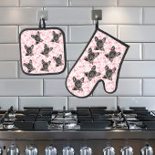 Foto Hond Kat Custom Gezicht Portret Ovenwant & Pannenlap Set