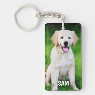 Foto, Hondenliefhebber, met naam Sleutelhanger