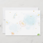 Foto honing bij verjaardag uitnodiging Insecten ui (Achterkant)