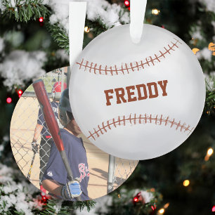 Foto honkbal eenvoudige typografie ornament