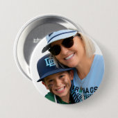 Foto honkbal oma ronde button 7,6 cm (Voorkant /achterkant)
