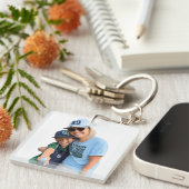 Foto honkbal oma sleutelhanger (Voorkant Rechts)