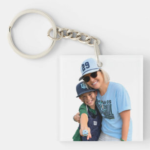 Foto honkbal oma sleutelhanger