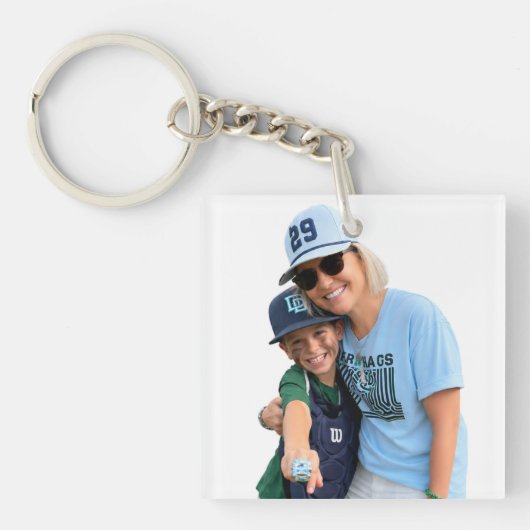 Foto honkbal oma sleutelhanger (voorkant)