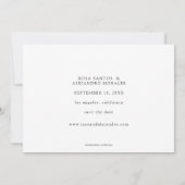 Foto - Horizontaal sparen de Datum Kaart (Achterkant)