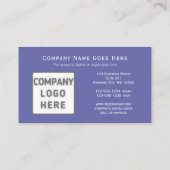 Foto: horizontale dubbelzijdige Logo Visitekaartje (Achterkant)