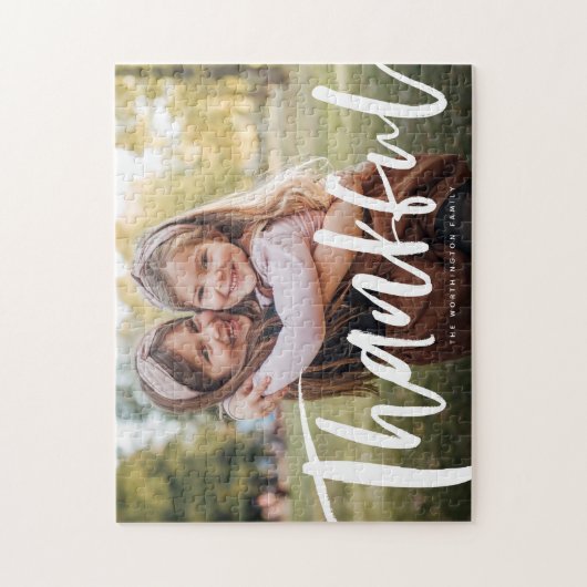 Foto horizontale Thanksgiving Legpuzzel (Verticaal)