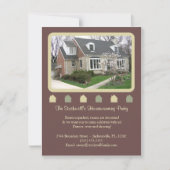 Foto: Housewarming Invitation - Brown Kaart (Voorkant)