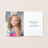 Foto "Hugs and Kisses" Valentijnsdag Folie Kaarten (Binnen)