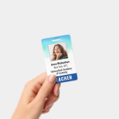 Foto Huischool Leraar ID Badge (Handheld)