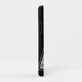 Foto Huisdier Moderne Citaat Zwarte Hond Case-Mate iPhone Case (Achterkant/rechts)