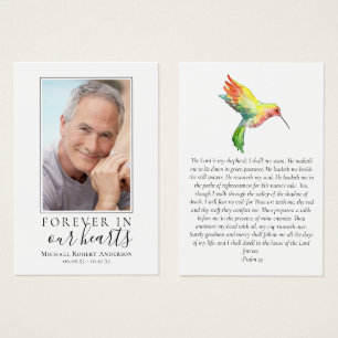 Foto Hummingbird Prayer Kaart