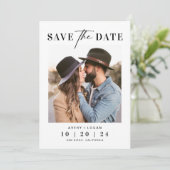 Foto Huwelijk  Save The Date (Staand voorkant)