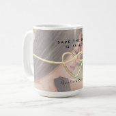 Foto Huwelijk Save The Date Koffiemok (Voorkant links)