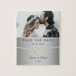 Foto Huwelijk Save The Date Legpuzzel
