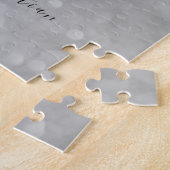 Foto Huwelijk Save The Date Uitnodiging Legpuzzel (Zijkant)