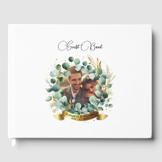 FOTO Huwelijks GASTENBOEK Jubileum (Voorkant)