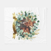 FOTO Huwelijkscadeau Passen getrouwd Jubileum Kopp Fleece Deken (Voorkant (Horizontaal))