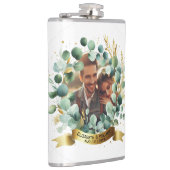 FOTO Huwelijkscadeau Passen getrouwd Jubileum Kopp Heupfles (Rechts)