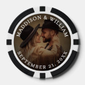 Foto Huwelijksgunst Poker Chips (Voorkant)