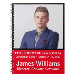 Foto-ID Aangepaste Spiraalgebonden Seminar Notitieboek