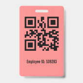 Foto-ID Badge (Achterkant)