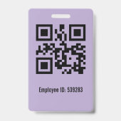 Foto-ID Badge (Achterkant)