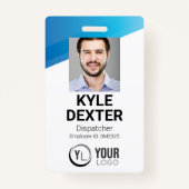 Foto-ID-badge Badge (Voorkant)