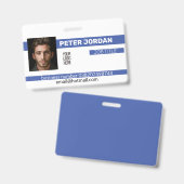 Foto-ID-badge Badge (Front & Back)
