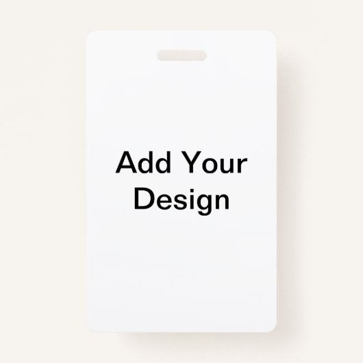 Foto-ID-badge Uw ontwerpbadge toevoegen Badge (Voorkant)