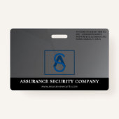 Foto-ID-badge voor aangepaste beveiligingscontrole Badge (Achterkant)