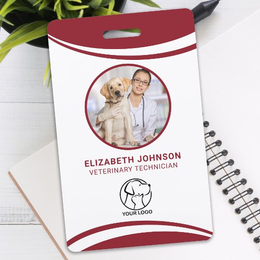 Foto ID-badge voor medewerker ziekenhuis Badge