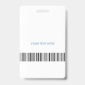 Foto-ID geregistreerde verpleegkundige Badge (Back)