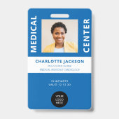 Foto-ID geregistreerde verpleegkundige Badge (Front)