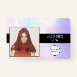 Foto ID Holografisch Bedrijf Logo Security Badge