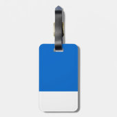 Foto-ID Kaart Blue Belt Bagagelabel (Achterkant verticaal)