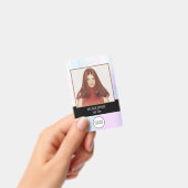 Foto ID Medewerker Logo Iridescent Security Badge (Handheld)