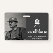 Foto-ID Moderne landenquête Badge (Voorkant)