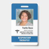 Foto-ID Personeel medisch medewerker Badge (Voorzijde)