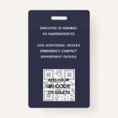 FOTO-ID Personeel VIP PAS Meisjesachtig Glitters B Badge (Achterkant)